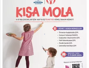 İBB Kısa Mola Merkezleri ile Çocuklara Eğlenceli Oyun Grupları Sunuyor