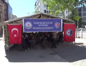 Iğdır’da İşten Çıkarma Eylemi 89 Gündür Devam Ediyor