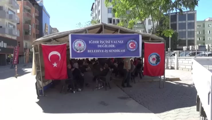 Iğdır’da İşten Çıkarma Eylemi 89 Gündür Devam Ediyor