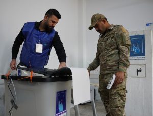 IKBY’de güvenlik güçleri seçimler için oy kullandı