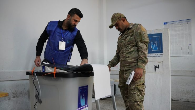 IKBY’de güvenlik güçleri seçimler için oy kullandı