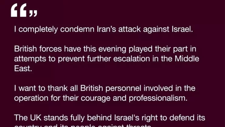 İngiltere’den İran’a Tepki