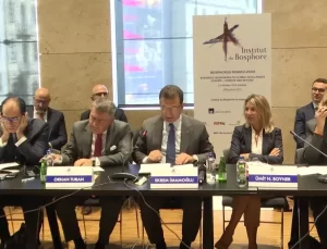 ‘Institut Du Bosphore’ Toplantısında Konuşan İmamoğlu: “Uluslararası Hukuk ve Adalet Mekanizmaları Her Topluma Eşit İşletilsin”