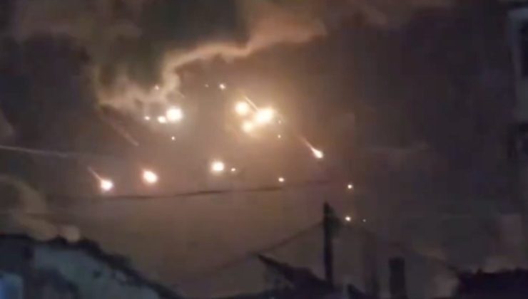 İran’ın İsrail’i vurmasının ardından Gazze’de sevinç gösterileri