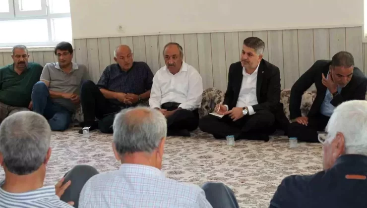 İshak Şan Köy Ziyaretleriyle Sorunları Dinledi