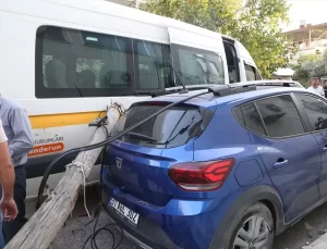 İskenderun’da Freni Arızalanan İş Makinesi 8 Yaralı