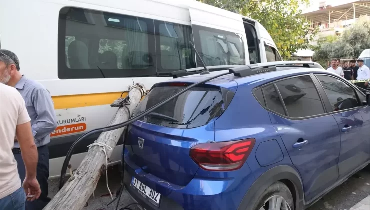 İskenderun’da Freni Arızalanan İş Makinesi 8 Yaralı