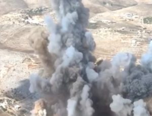 İsrail, Hizbullah’a ait olduğu iddia edilen tüneli 100 ton patlayıcıyla imha etti