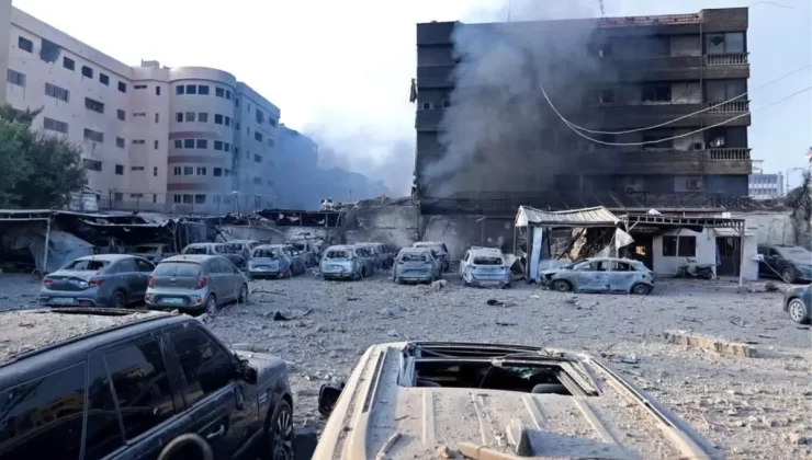 İsrail’den Beyrut’a Hava Saldırısı