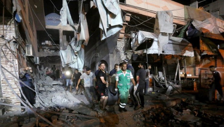 İsrail’in Gazze’ye havadan ve karadan saldırıları sürüyor: 50 Filistinli öldü