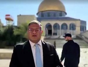 İsrailli aşırı sağcı bakandan Mescid-i Aksa’ya baskın