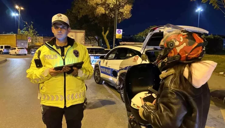 İstanbul’da Motosiklet Denetimi: Kaçış ve Ceza