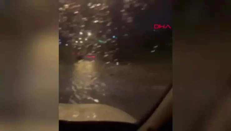 İstanbul’da Sağanak Yağış: Kazalar ve Trafik Sorunları