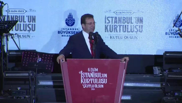 İstanbul’un Kurtuluşu Kutlaması… İmamoğlu: “Cumhuriyetten ve Demokrasiden, Laiklikten ve Hukukun Üstünlüğünden Asla Vazgeçmeyin”
