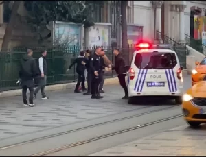 İstiklal Caddesi’nde Kavga