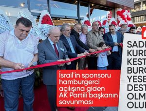 İyidere Belediye Başkanı’ndan Burger King açıklaması: ‘Sadece kurdele kestim’