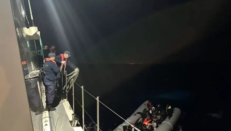 İzmir’de 76 Kaçak Göçmen Kurtarıldı