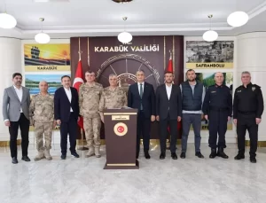 Jandarma Genel Komutanı Çardakcı’nın Karabük Ziyareti