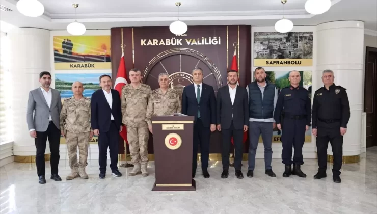 Jandarma Genel Komutanı Çardakcı’nın Karabük Ziyareti