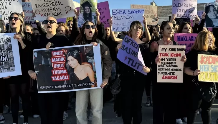 Kadına Şiddete Protesto