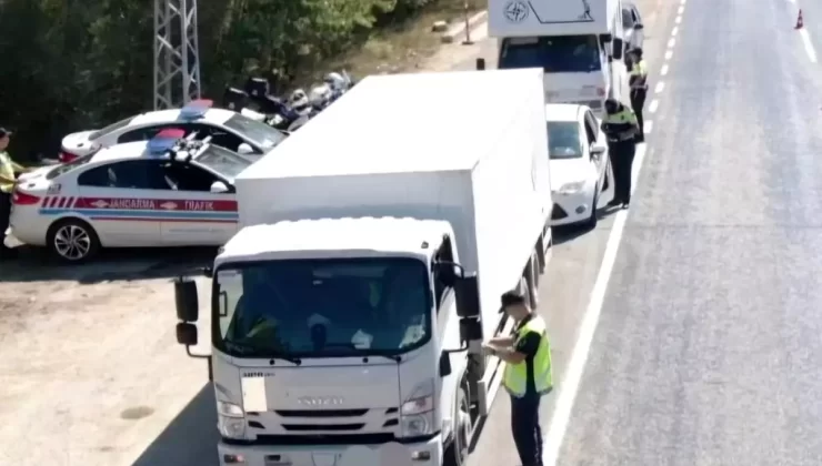 Kahramanmaraş’ta Dronlu Trafik Kontrolü