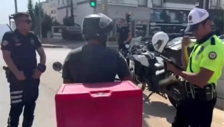Kahramanmaraş’ta Motosiklet Denetimi
