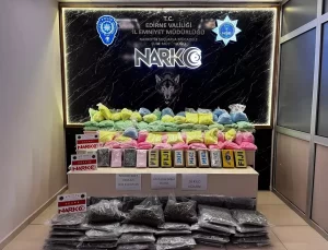 Kapıkule’de Uyuşturucu Operasyonu: 190 Kg Ele Geçirildi