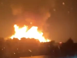 Karacabey’de Palet Fabrikasında Yangın