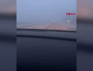 Karlıova’da Kar Yağışı Sürücüleri Zorladı