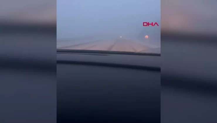 Karlıova’da Kar Yağışı Sürücüleri Zorladı