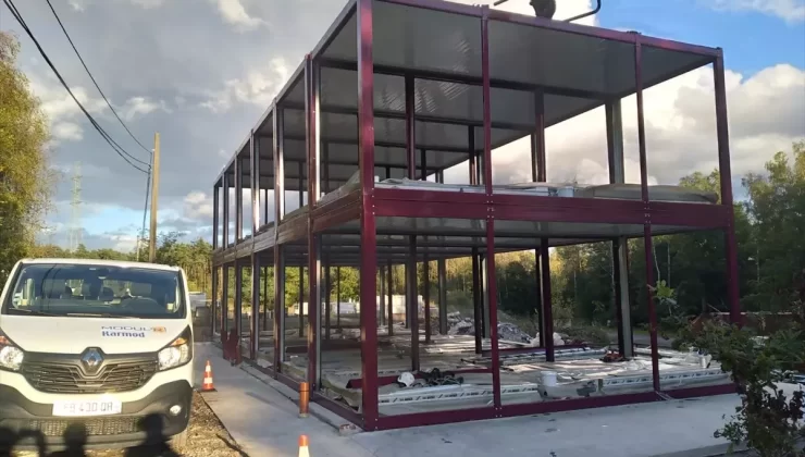 Karmod, Belçika’da İki Katlı Ofis Binası Kuruyor