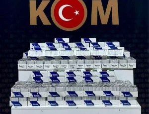 Kars’ta 40 Bin Doldurulmuş Makaron Ele Geçirildi