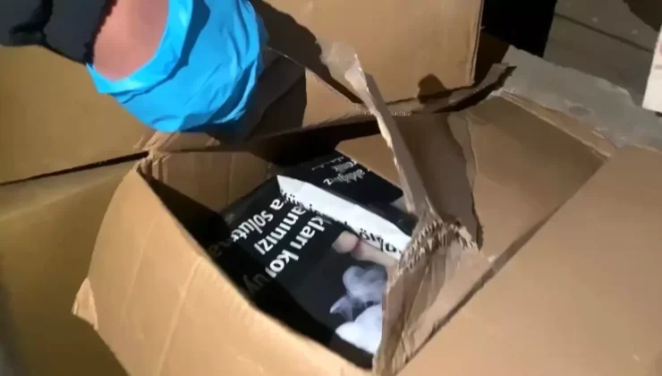 Kaynarca’da 4 Milyonluk Kaçak Sigara Operasyonu
