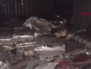 Kayseri’de 2 Ton Kaçak Tütün Ele Geçirildi