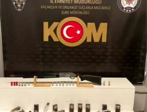 Kayseri’de Ruhsatsız Silah Operasyonu