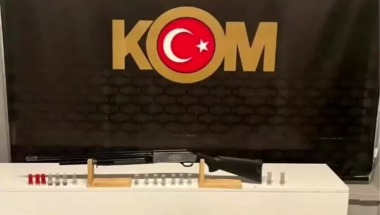 Kayseri’de Ruhsatsız Silah Operasyonu