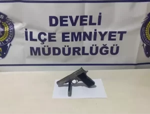 Kayseri’de Silah Olayına Karışan Şüpheli Yakalandı