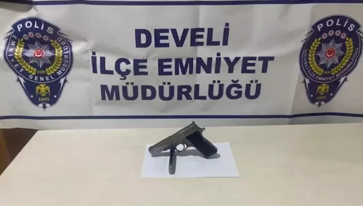 Kayseri’de Silah Olayına Karışan Şüpheli Yakalandı