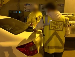 Kayseri’de Ters Şeritte Giden Sürücüye Ceza