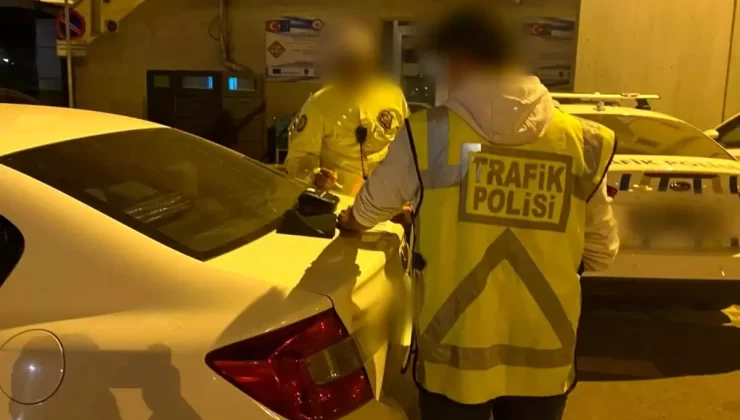 Kayseri’de Ters Şeritte Giden Sürücüye Ceza