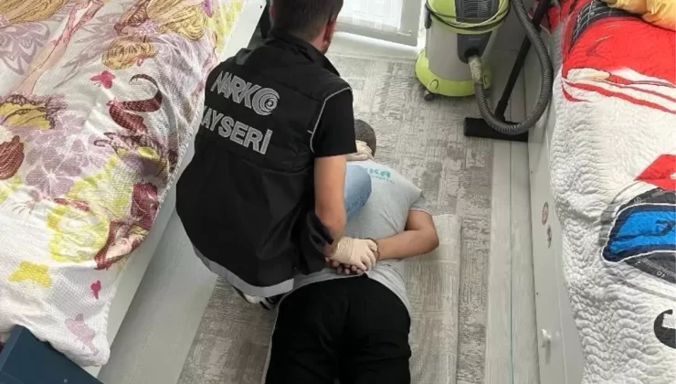 Kayseri’de Uyuşturucu Operasyonu: 1 Gözaltı
