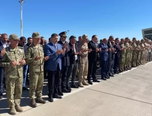 Kazada şehit olan uzman çavuş, memleketine uğurlandı