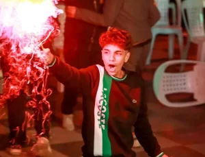 Keçiören’de Milli Coşku: A Milli Takımın Zaferi Ekranda Kutlandı