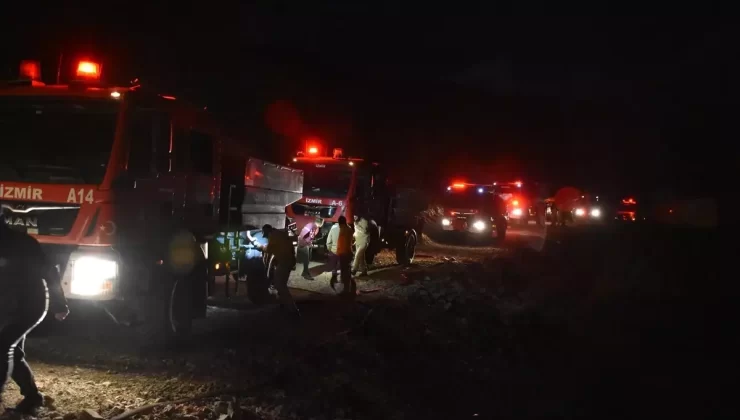 Kemalpaşa’daki Orman Yangını Kontrol Altına Alındı