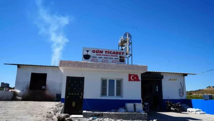 Kilis’te Üzümden Pekmez Üretimi