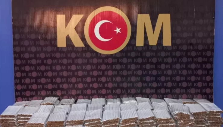 Kırıkkale’de 7 Bin Dolu Makaron Ele Geçirildi