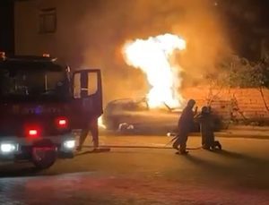 Kırıkkale’de aracın bagajındaki mutfak tüpü patladı! Sürücü ağır yaralandı