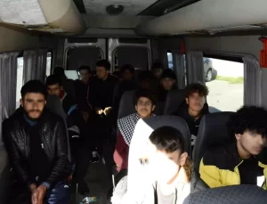 Kırklareli’nde Kaçak Göçmen Operasyonu