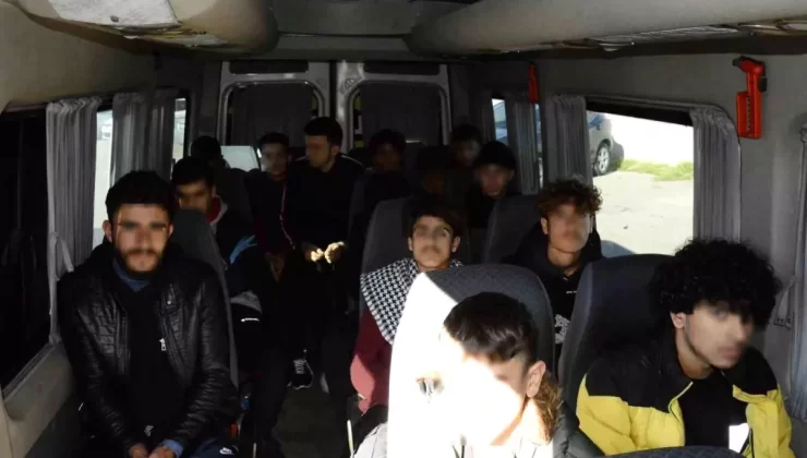 Kırklareli’nde Kaçak Göçmen Operasyonu