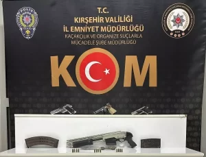 Kırşehir’de Yasadışı Silah Operasyonu